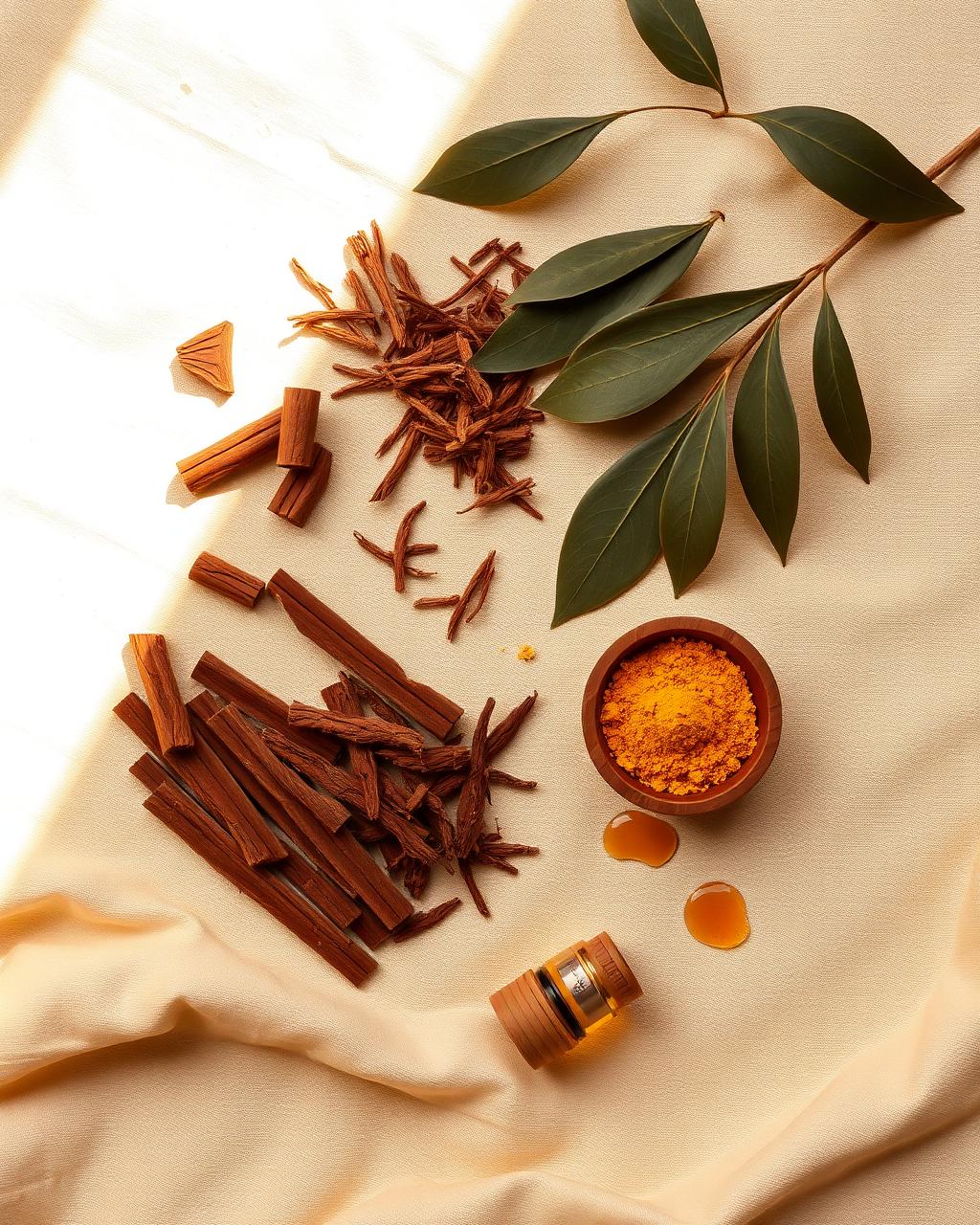 Ingrédients naturels Savon Naturel Bois de Santal & Patchouli