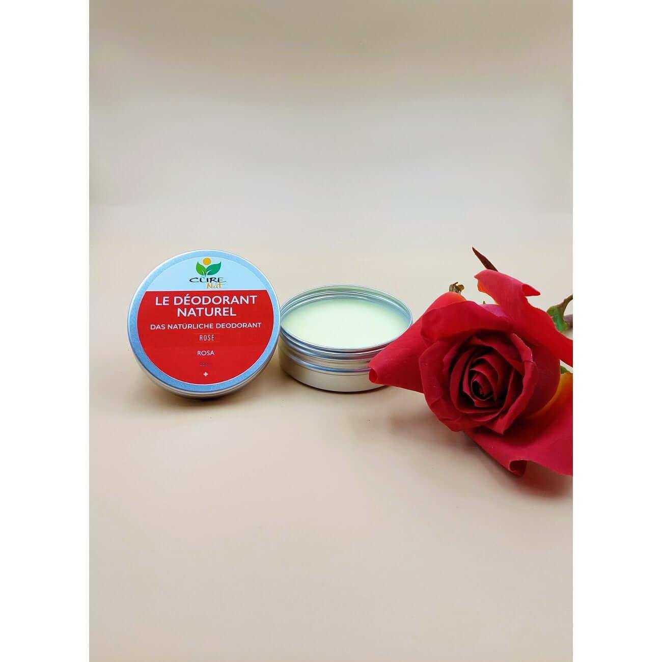 Rose Deodorant | 100% natural | Curenat.ch – CureNat